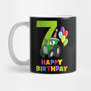 7th Birthday Party 7 Year Old Seven Years Mug